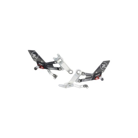FTRAP007R Regulowane podnóżki Wersja R Aprilia RS 660 2020+ Lightech