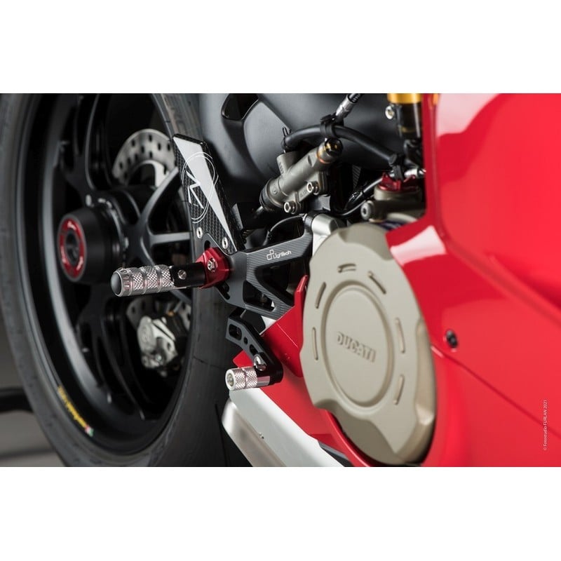 FTRDU012R Repose-pieds réglables version R Ducati Panigale V4 S 2018+ Lightech