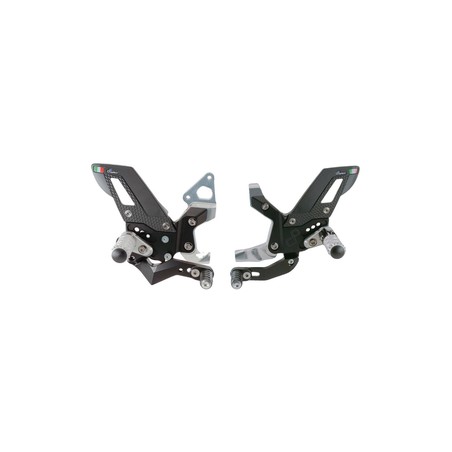 FTRDU015W Pedane Regolabili Con Poggiapiedi Snodati Ducati Panigale 1199 2012+ Lightech