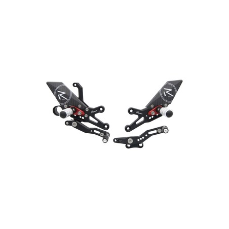 FTRHO006R Repose-pieds réglables version R Honda CBR1000RR 2008+ Lightech