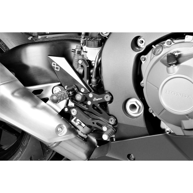 FTRHO006R Verstellbare Fußstützen R-Version Honda CBR1000RR 2008+ Lightech