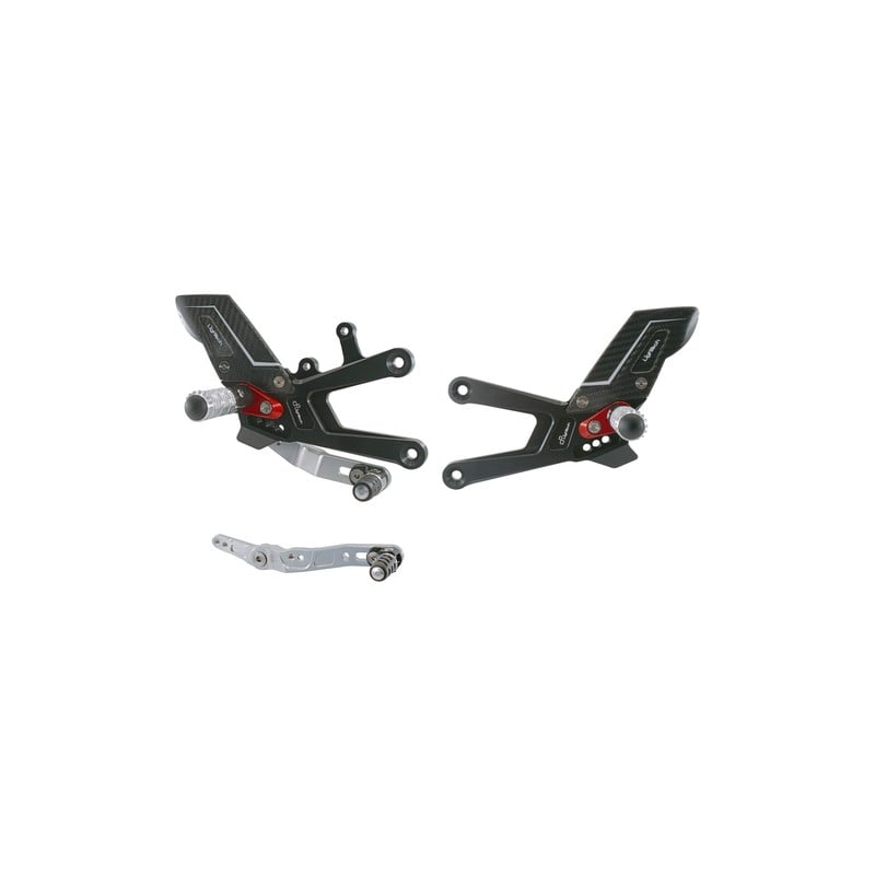 FTRHO011R Reposapiés ajustables versión R Honda CBR1000RR-R SP 2020+ Lightech