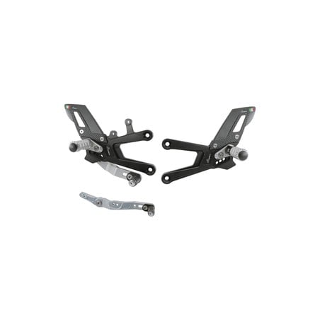 FTRHO011W Pedane Regolabili con Poggia piedi Snodati Honda CBR1000RR-R SP 2020+ Lightech