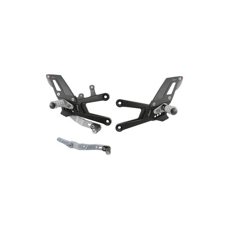 FTRHO011W Reposapiés ajustables con reposapiés articulados Honda CBR1000RR-R SP 2020+ Lightech