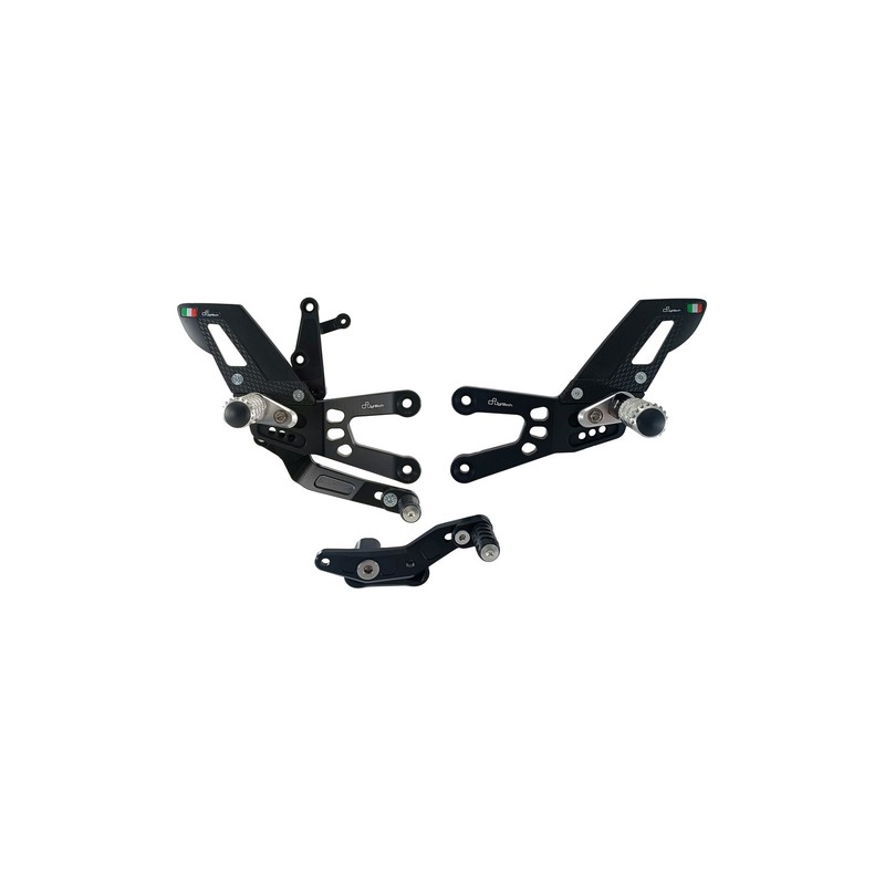 FTRHO014 Regulowane podnóżki z podnóżkami stałymi Honda CBR600RR 2007+ Lightech