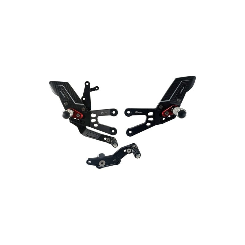 FTRHO014R Reposapiés ajustables versión R Honda CBR600RR 2007+ Lightech
