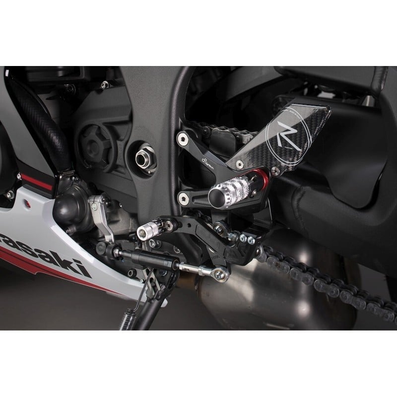 FTRKA012R Repose-pieds réglables, version R, boîte de vitesses à marche arrière Kawasaki ZX10R 2021+