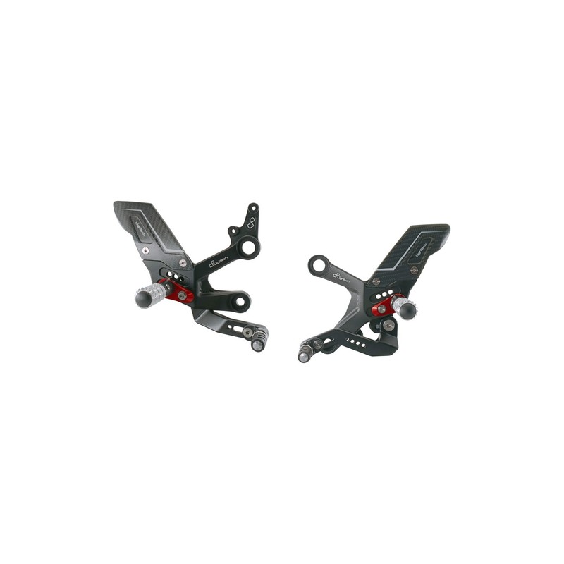 FTRKT002R Versión con reposapiés ajustables Ktm Duke 890 R 2020+ Lightech