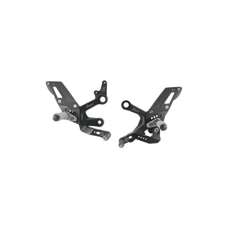 FTRKT002W Pedane Regolabili Con Poggiapiedi Snodati Ktm Duke 890 R 2020+ Lightech