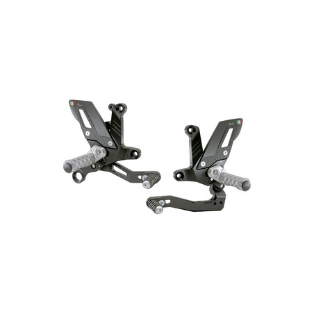 FTRKT004W Adjustable Rear Sets With Fold Up Foot Pegs Ktm Super Duke 1290 R 2020+ Lightech