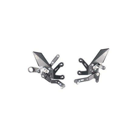 FTRSU003 Pedane Regolabili Con Poggia Piedi Fissi Suzuki GSX-S1000GT 2015+ Lightech