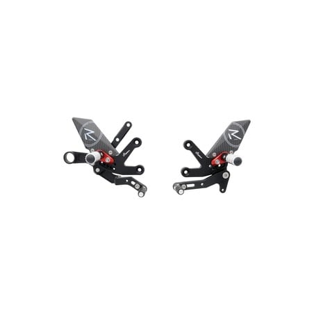 FTRSU003R Verstellbare Fußstützen R-Version Suzuki GSX-S1000GT 2015+ Lightech