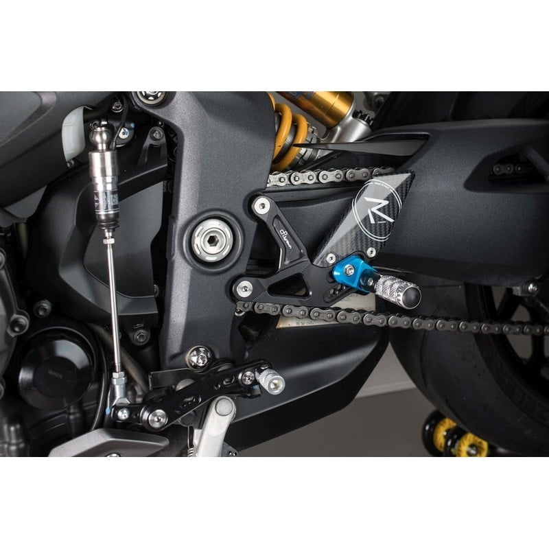 FTRTR006 Repose-pieds réglables avec repose-pieds fixe Triumph Speed Triple 1200 RS 2021+ Lightech