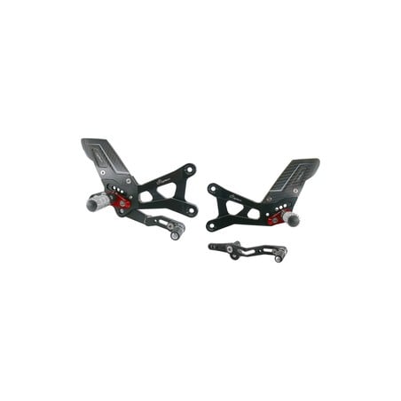 FTRYA002R Reposapiés ajustables versión R Yamaha R6 2008+ Lightech