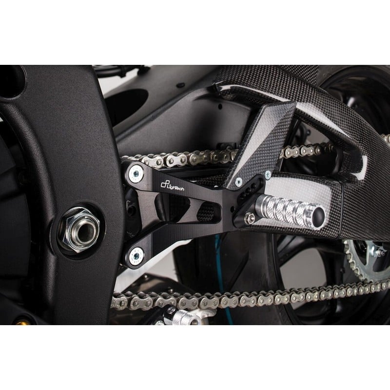 FTRYA002R Reposapiés ajustables versión R Yamaha R6 2008+ Lightech