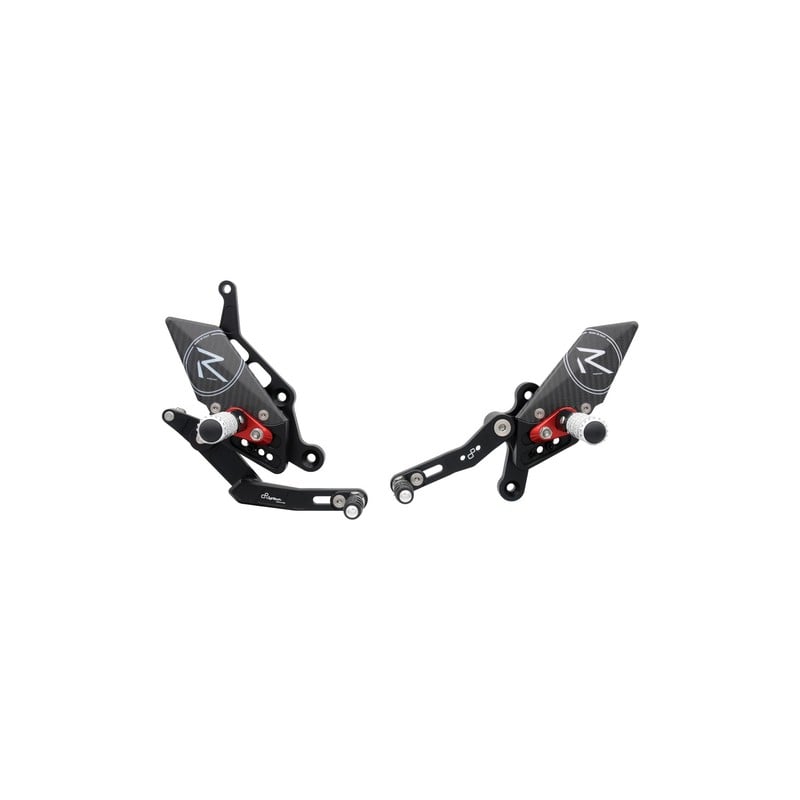 FTRYA008R Pedane Regolabili R Version Yamaha Tracer 7 GT 2020+ Lightech