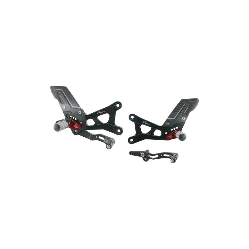 FTRYA012R Repose-pieds réglables version R Yamaha R6 2017+ Lightech
