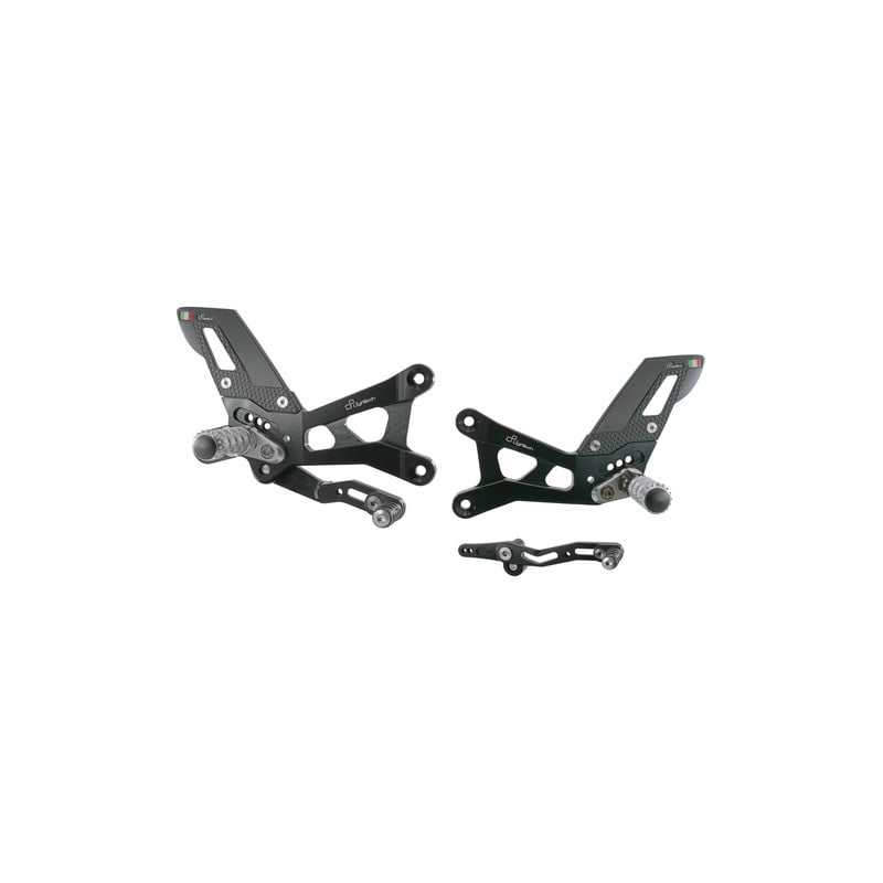 FTRYA012W Regulowane podnóżki z przegubowymi podnóżkami Yamaha R6 2017+ Lightech