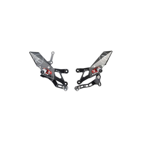 FTRYA013R Repose-pieds réglables version R Yamaha R3 2015+ Lightech