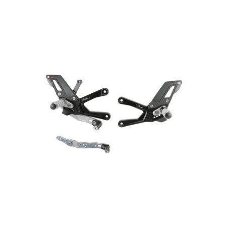 FTRYA016W Regulowane podnóżki z przegubowymi podnóżkami Yamaha R1M 2015+ Lightech