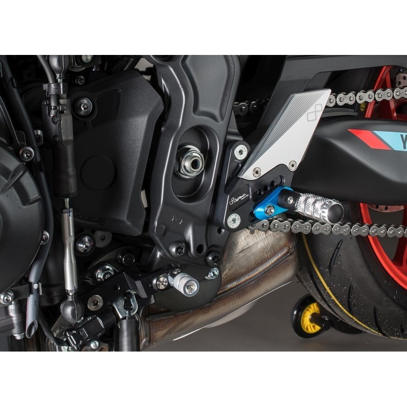 FTRYA017W Repose-pieds réglables avec repose-pieds articulés Yamaha MT-09 SP 2021+ Lightech