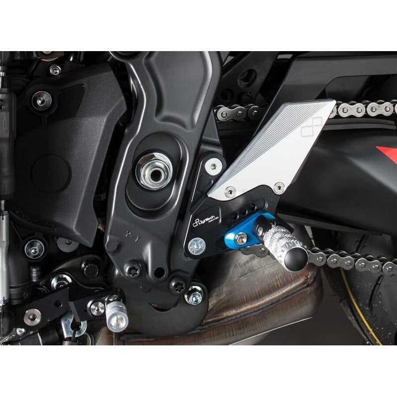 FTRYA017W Repose-pieds réglables avec repose-pieds articulés Yamaha MT-09 Tracer 2021+ Lightech