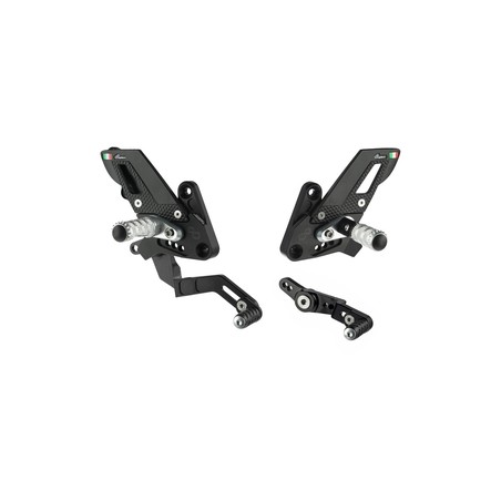 FTRYA017W Repose-pieds réglables avec repose-pieds articulés Yamaha Tracer 9 GT 2021+ Lightech