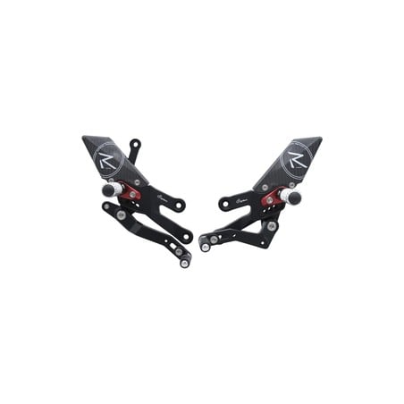 FTRYA018R Reposapiés ajustables - Versión "R" Yamaha R7 2022+ Lightech