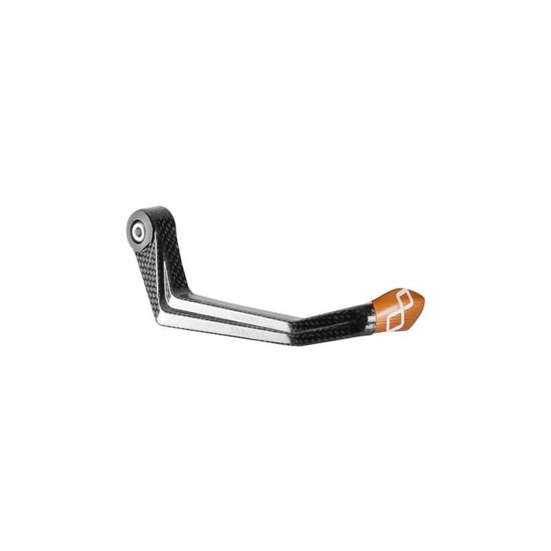ISS115RC_CFMOTO Osłona dźwigni hamulca węglowego / Kolorowa końcówka - rozstaw osi 132 mm ISS115RC C