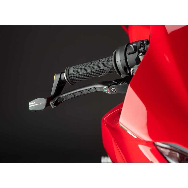 KLEV137K_APRILIA Kit de leviers de frein et d'embrayage en magnésium/aluminium KLEV137K Aprilia Ligh