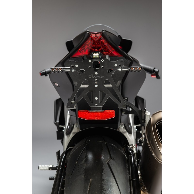 KTARAP107A2 Verstellbarer Kennzeichenhalter-Satz Aprilia RSV4 1100 Factory 2019+ Lightech