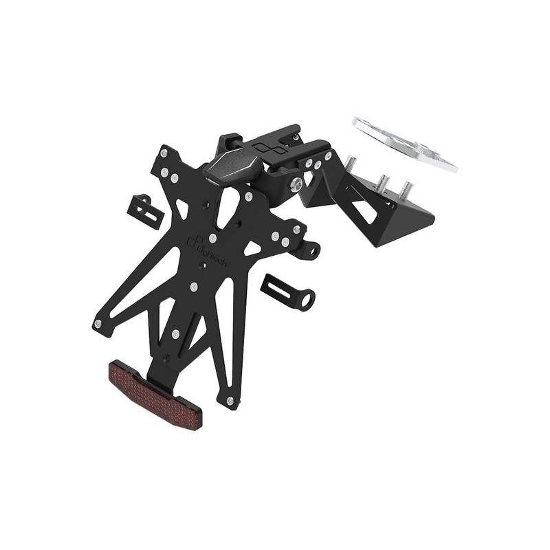 KTARCF102A1 Kit de soporte de matrícula ajustable CFMoto 450SR 2023+ Lightech