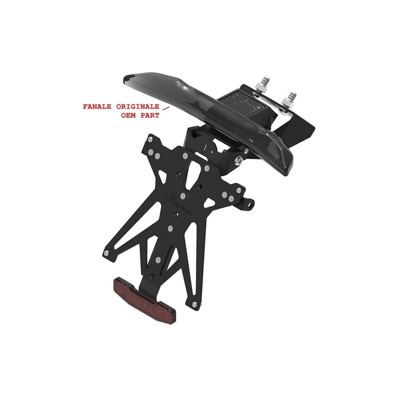 KTARCF103A3 Kit de soporte de matrícula ajustable CFMoto 675SR-R 2025+ Lightech