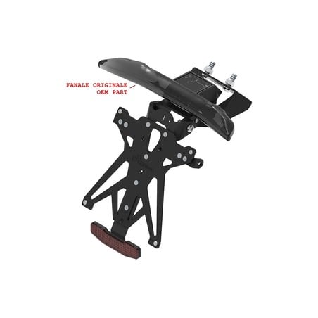 KTARCF103B2 Verstellbarer Kennzeichenhalter-Satz CFMoto 675SR-R 2025+ Lightech
