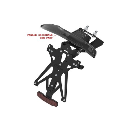 KTARCF103B3 Kit de soporte de matrícula ajustable CFMoto 675SR-R 2025+ Lightech