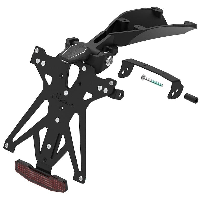KTARDU109B2 Verstellbarer Kennzeichenhalter-Satz Ducati Panigale 1199 2012+ Lightech