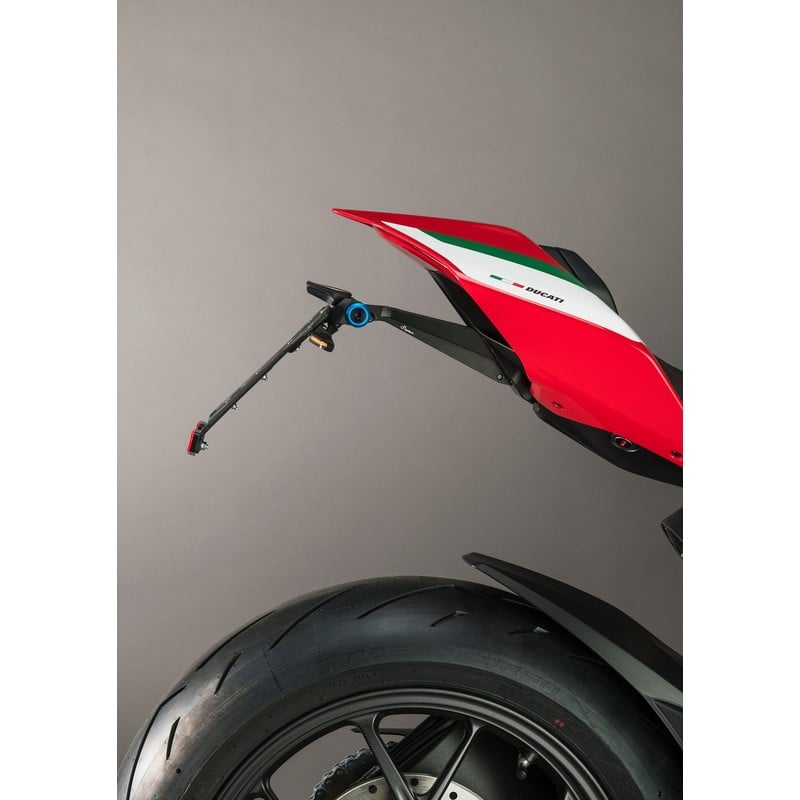 KTARDU113B2 Kit de soporte de matrícula ajustable Ducati Panigale V4 S 2018+ Lightech
