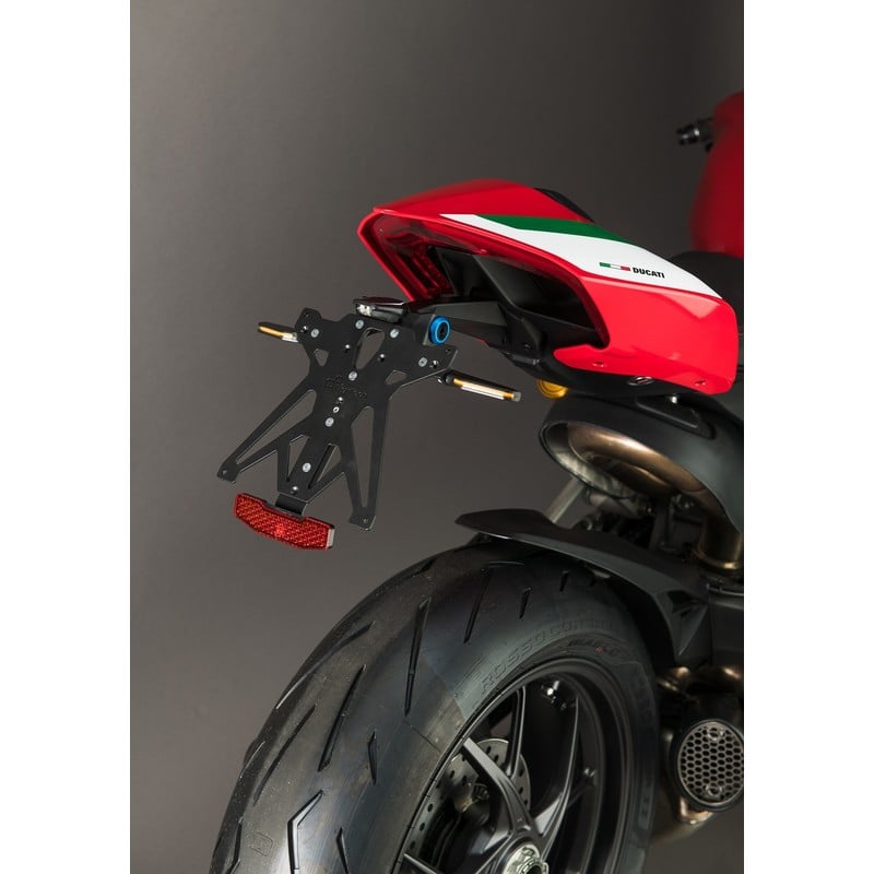 KTARDU113B3 Verstellbarer Kennzeichenhalter-Satz Ducati Streetfighter V2 S 2021+ Lightech
