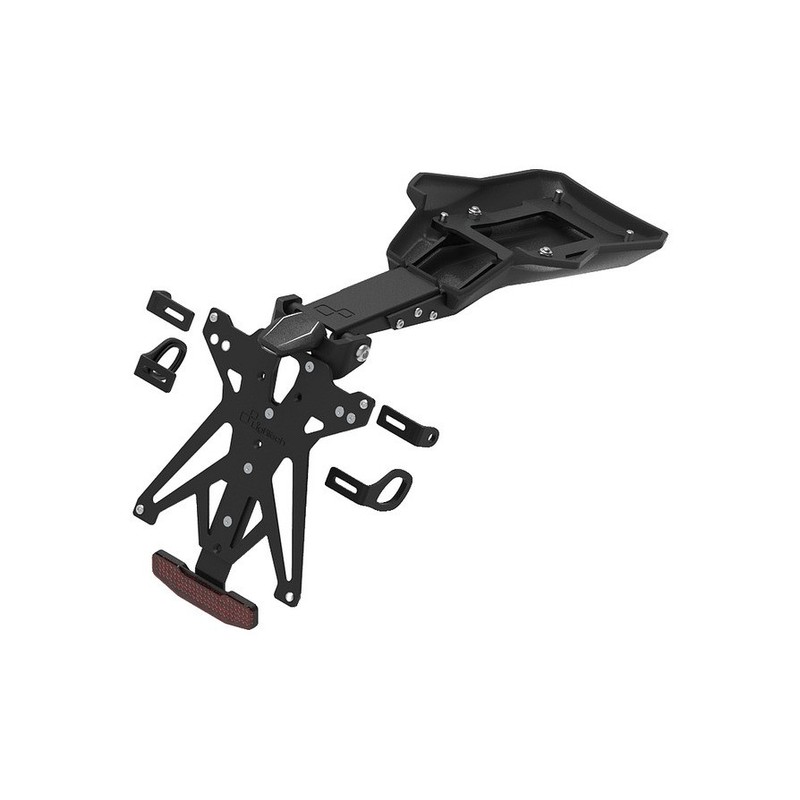 KTARDU118B3 Verstellbarer Kennzeichenhalter-Satz Ducati Multistrada V4 S 2021+ Lightech