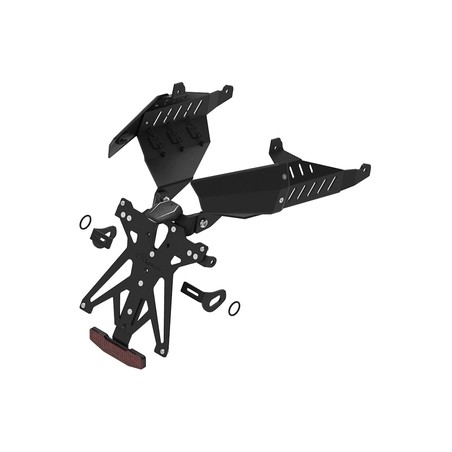 KTARHO125B3 Kit de support de plaque d'immatriculation réglable Honda CBR600RR 2013+ Lightech