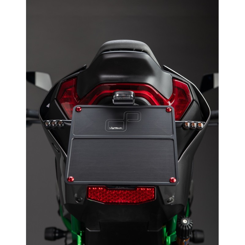 KTARKA128B2 Kit de support de plaque d'immatriculation réglable Kawasaki Z900SE 2025+ Lightech