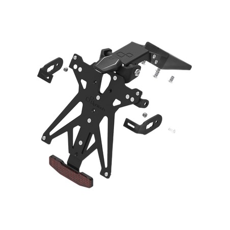 KTARKT112A3 Adjustable License Plate Holder Kit Ktm Super Duke 1390 R EVO 2024+ Lightech