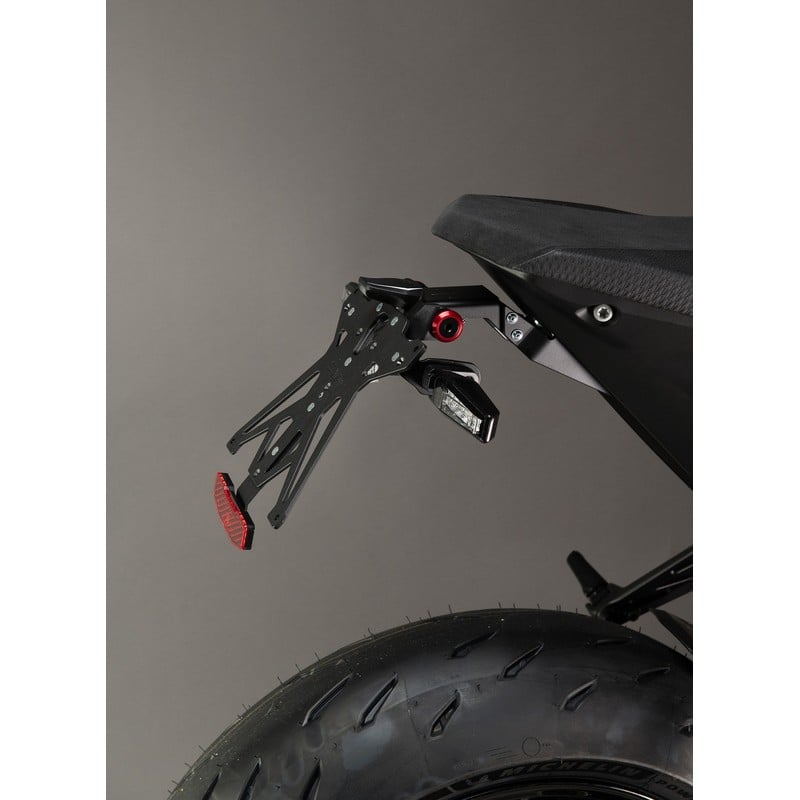 KTARKT112B1 Kit de support de plaque d'immatriculation réglable Ktm Super Duke 1390 R 2024+ Lightech