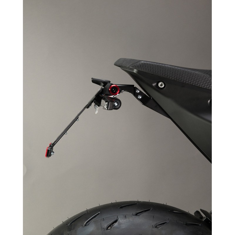 KTARKT112B1 Adjustable License Plate Holder Kit Ktm Super Duke 1390 R EVO 2024+ Lightech