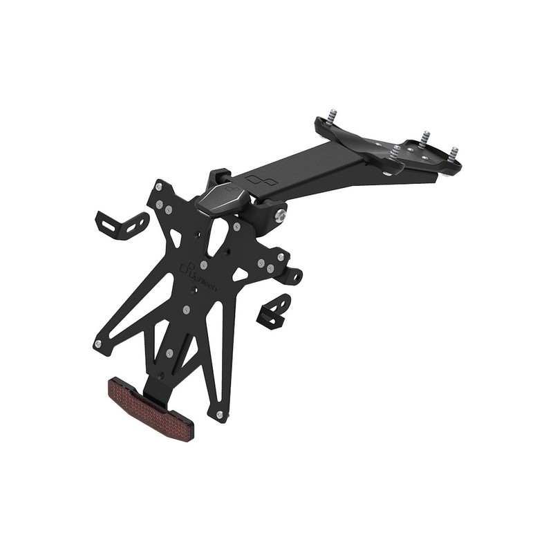 KTARTR108A1 Adjustable License Plate Holder Kit Triumph Speed Triple 1200 RR 2021+ Lightech