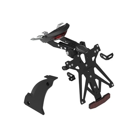 KTARTR110A1 Kit Porta Targa Regolabile Con Cover Per Forcellone Triumph Trident 660 2021+ Lightech