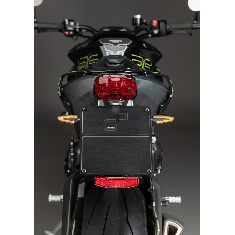 KTARTR111A1 Kit de support de plaque d'immatriculation réglable Triumph Street Triple 675 2013+ Ligh