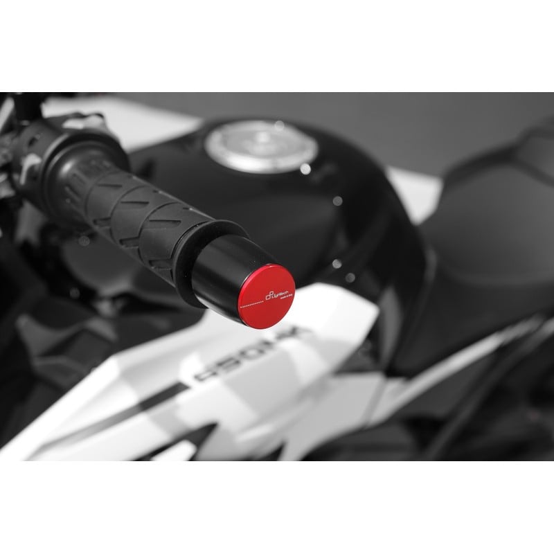KTM404 Lenkergewichte aus Metall/Aluminium der Serie 400 Kawasaki Ninja 300 2013+ Lightech