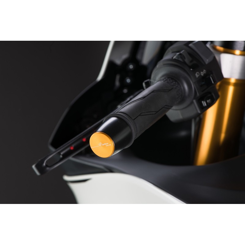KTM411 Aluminium /Metal Handlebar Balancers "400 Series" Triumph Street Triple 765 S 2017+ Lightech