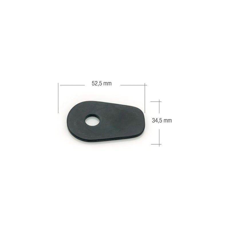 PFK Plaques fléchées 4 pièces Kawasaki Z750 2005+ Lightech